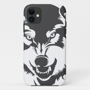Kop van een Wolf Case-Mate iPhone Case