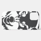 Kop van een Wolf Case-Mate iPhone Hoesje (Achterkant (horizontaal))