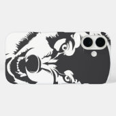 Kop van een Wolf Case-Mate iPhone Hoesje (Achterkant (horizontaal))
