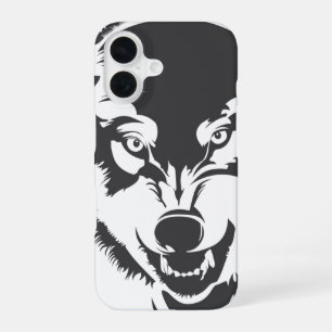 Kop van een Wolf Case-Mate iPhone Hoesje iPhone 16 Hoesje