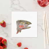 Kop van forel servet (Insitu)