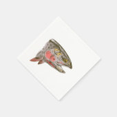 Kop van forel servet (Hoek)