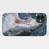 Kop van Grote Witte Haai Case-Mate iPhone Case (Achterkant (horizontaal))