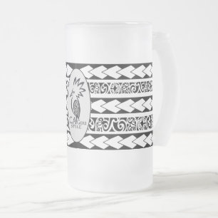 Kop van ijs glas. Tribal Ethnic
