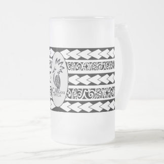 Kop van ijs glas. Tribal Ethnic