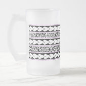 Kop van ijs glas. Tribal Ethnic/Lavande (Links)