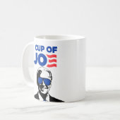 Kop van Joe Biden 2024 Koffie Mok (Voorkant links)