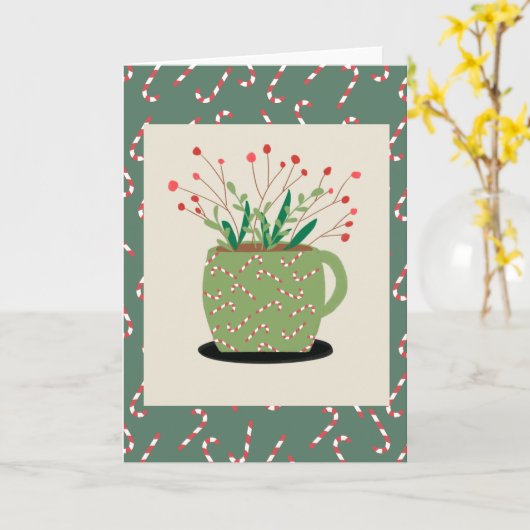 Kop van juichen kaart (Gele Bloem)