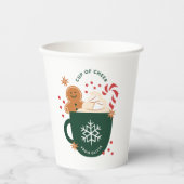 Kop van juichen papieren bekers (Voorkant)