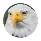 Kop van steenarend Ronde decoratie Snijplank (Voorkant)
