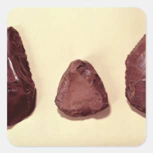 Kop Vierkante Sticker