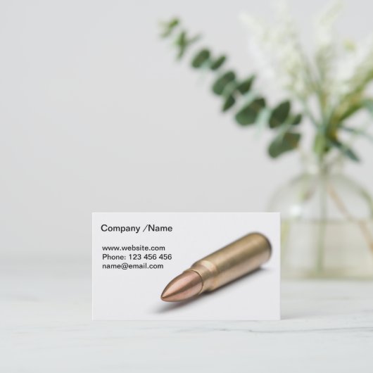 Kop Visitekaartje (Staand voorkant)