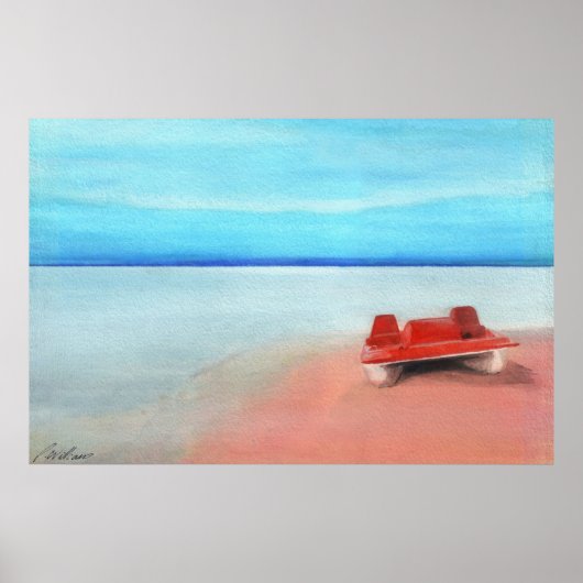 Kop voor roze zand poster (Voorkant)