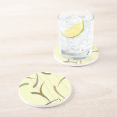 Kop Zandsteen Onderzetter (Zijkant)