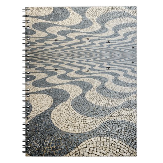 Kopacabaansidewalks Notitieboek (Voorkant)