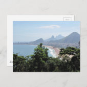 Kopacabaanstrand in Rio Briefkaart (Voorkant / Achterkant)