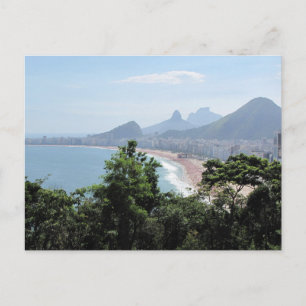 Kopacabaanstrand in Rio Briefkaart