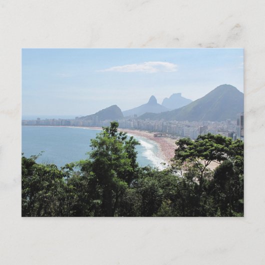 Kopacabaanstrand in Rio Briefkaart (Voorkant)