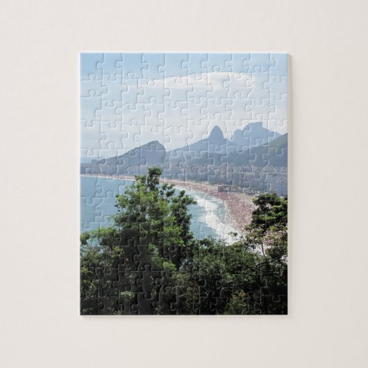Kopacabaanstrand in Rio Legpuzzel (Verticaal)