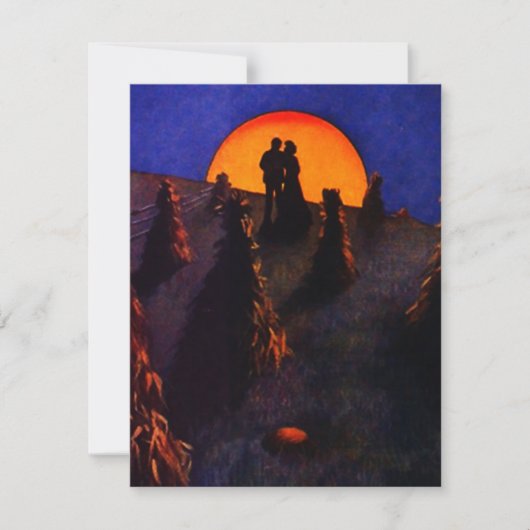 KOPEL IN DE HARVEST MOON INVITATIE! KAART (Voorkant)