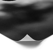 KOPEL OP BENCH ONDER DE GRAYSCALE FOTO TREE POSTER (Hoek)