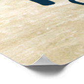 KOPELLI muzikant acrobaat + uw ideeën Poster (Hoek)