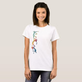 KOPELLI muzikant acrobaat + uw ideeën T-shirt (Voorkant volledig)