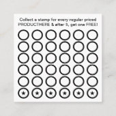 KOPEN 5-stempel Klantenkaartje (Achterkant)