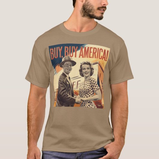 Kopen, Amerika kopen T-shirt (Voorkant)