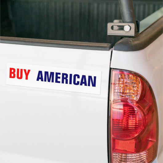 KOPEN AMERIKAN BUMPERSTICKER (Op Truck)