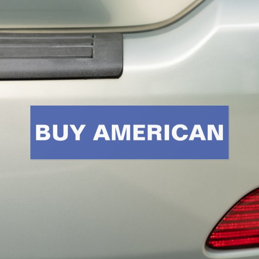 KOPEN AMERIKAN BUMPERSTICKER (Op auto)