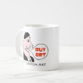 Kopen Art klassieke mok (Voorkant links)