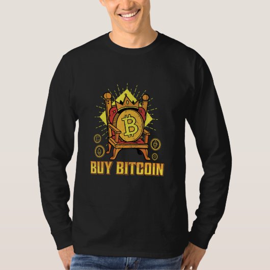 Kopen Bitmunt King Btc Cryptocurrency Blockchain T-shirt (Voorkant)