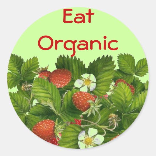 Kopen Eat Grow Organic stickers (Voorkant)
