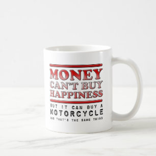 Kopen geluk Motorcycle Funny Mug Koffiemok