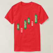 Kopen Greep herhalen Kandlestick T-shirt (Design voorkant)
