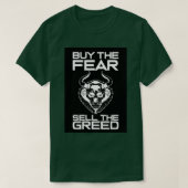 KOPEN HET VERKOPER GREED T-SHIRT (Design voorkant)