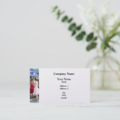 Kopen ijskap op de beurs visitekaartje (Staand voorkant)
