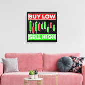 KOPEN LAGE VERKOOPHOGE KANDAPPELSTICKS VOOR HOGE H CANVAS AFDRUK (Insitu (Woonkamer))