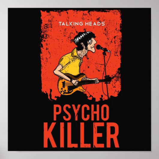 KOPEN PSYCHO KILLER POSTER (Voorkant)