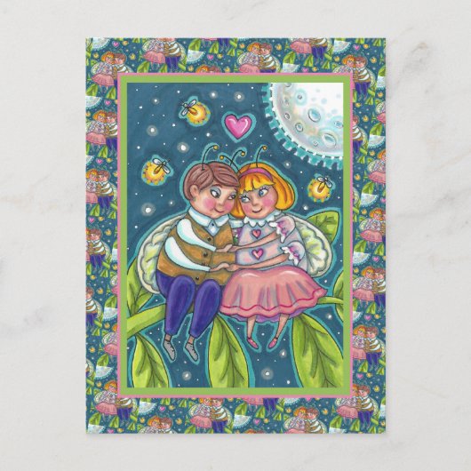 KOPEN, VIJFTIJDEN EN VOLLEDIGE KNOP, KUUTE VALENTI FEESTDAGENKAART (Voorkant)