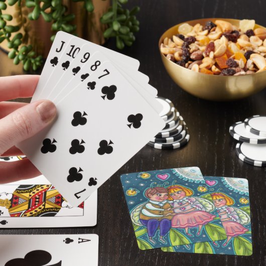 KOPEN, VIJFTIJDEN EN VOLLEDIGE KNOP, KUUTE VALENTI POKERKAARTEN (Insitu)