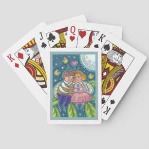 KOPEN, VIJFTIJDEN EN VOLLEDIGE KNOP, KUUTE VALENTI POKERKAARTEN
