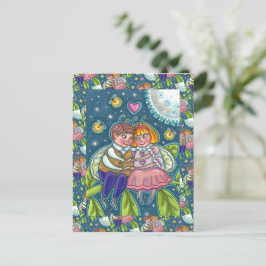 KOPEN, VIJFTIJDEN EN VOLLEDIGE MON, ZWEEDSCHIJVEN BRIEFKAART (Staand voorkant)