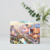 kopen water Reizen las vegas briefkaarten (Staand voorkant)