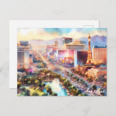 kopen water Reizen las vegas briefkaarten (Voorkant / Achterkant)