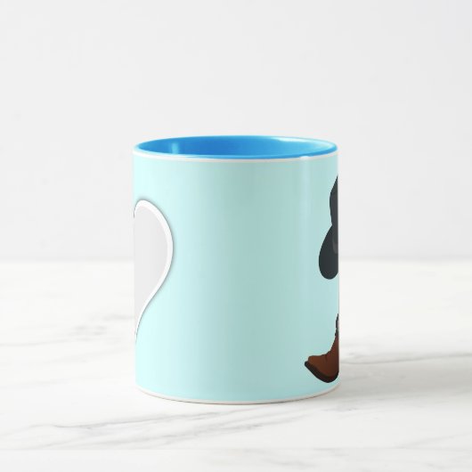 KOPENBOOT EN PET MET RODE STAR MOK (Midden)