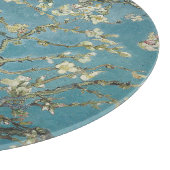 KOPENBORD VAN GLASS : Van Gogh : ALMOND BLOSSOM Snijplank (Hoek)