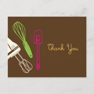 Kopende partij Hartelijk dank Bedankkaart