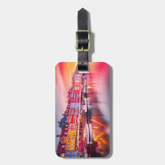 Kopenhagen Bagagelabel (Voorkant verticaal)